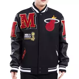 Miami Heat Mash Up Varsity Jacket