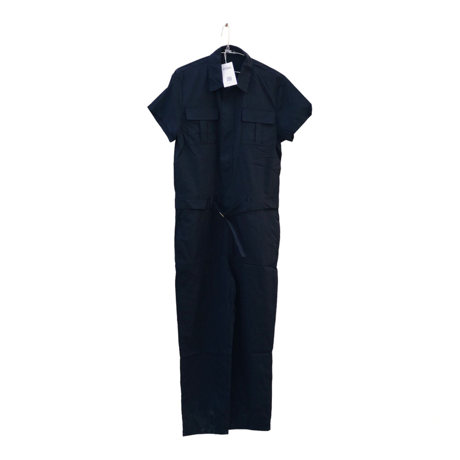 New Cotton European and American Men's trousers casual one-piece suits belted uniforms uniforms overalls men's jumpsuit S3187161