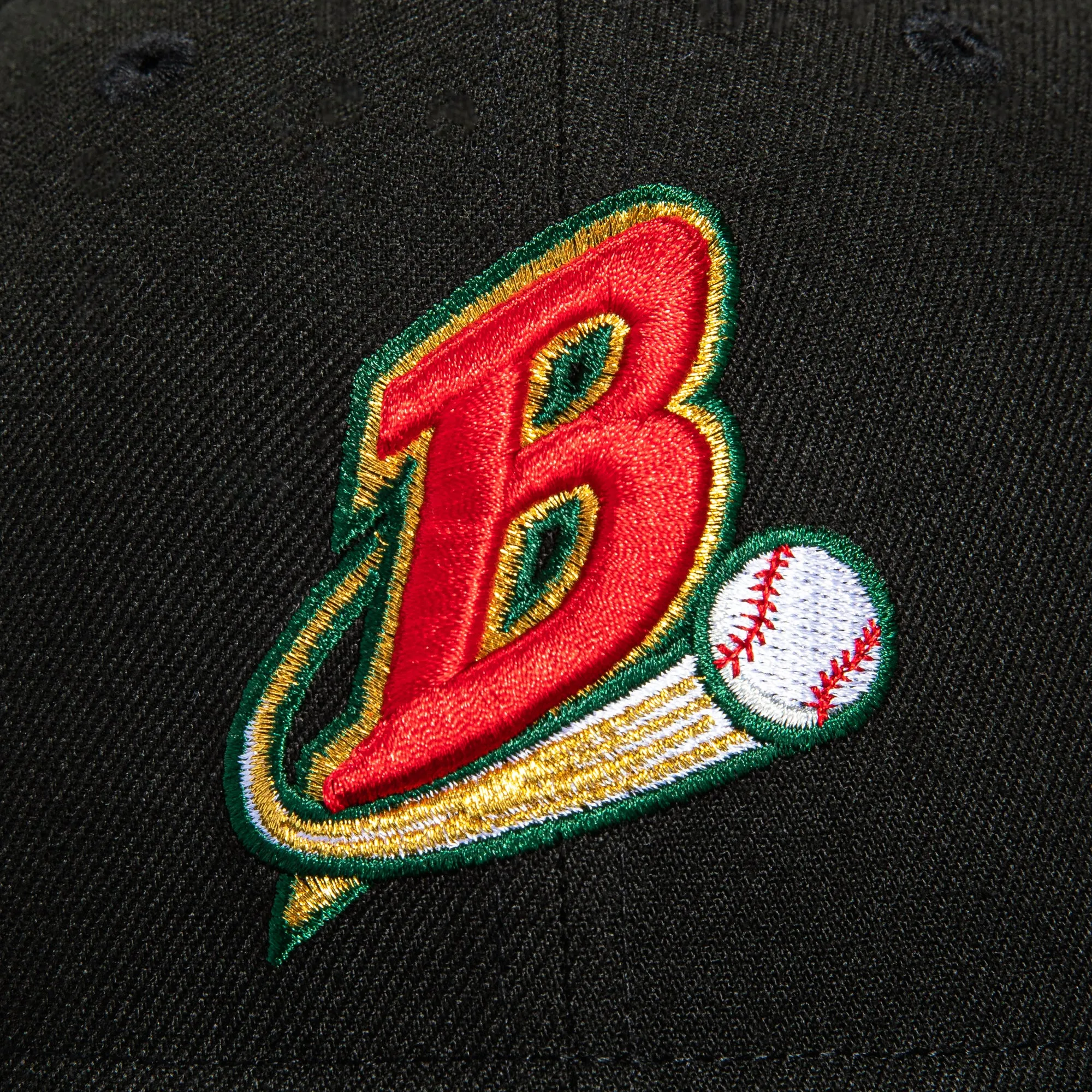 New Era 59Fifty Buffalo Bisons Hat - Black, Green