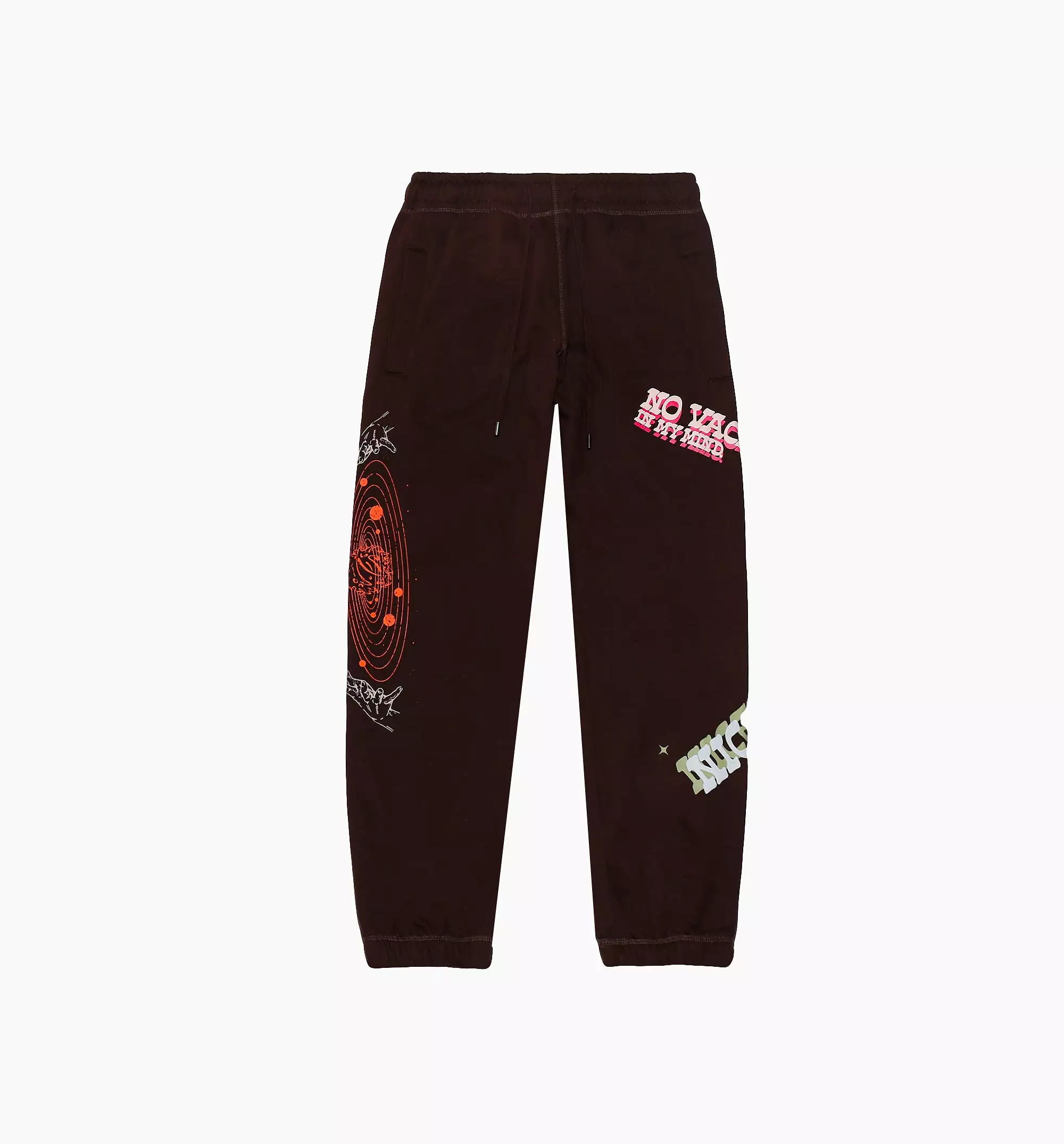 No Vacancy Fleece Jogger Mens Pant - Brown