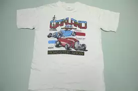 Oakland 1984 Roadster Show Vintage 80's Dick Williams Chuck Lombardo Hot Rod T-Shirt