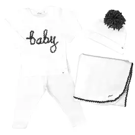 oh baby! Baby Love Gift Box Set - Charcoal