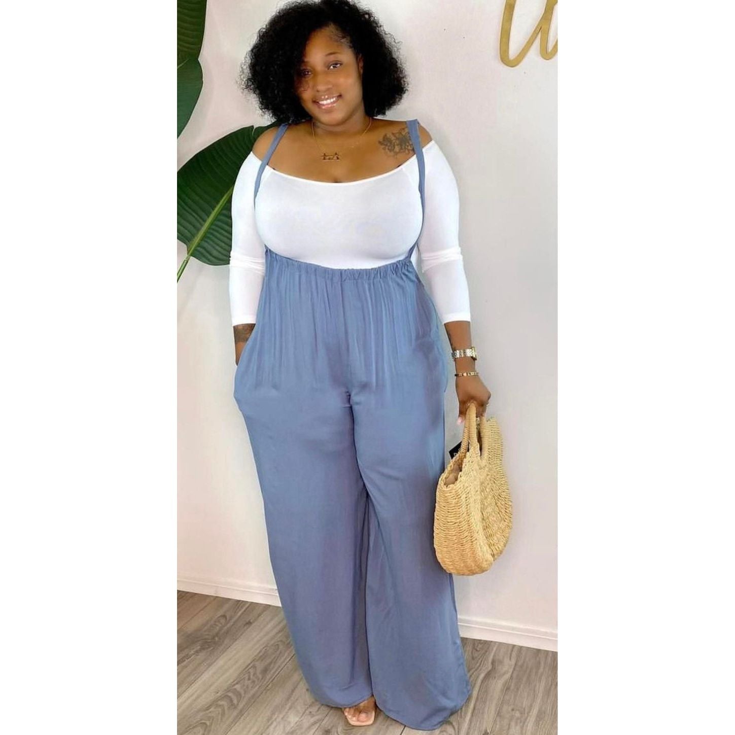 Oversized Wide Leg Jumpsuit