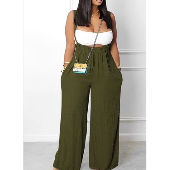 Oversized Wide Leg Jumpsuit