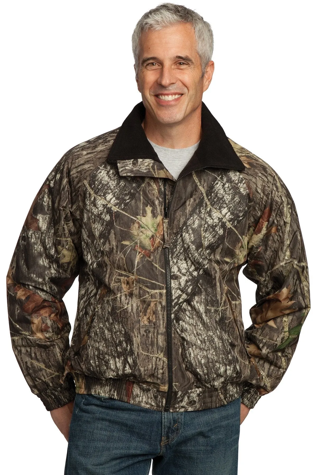 Port Authority Waterproof Mossy Oak Challenger Jacket J754MO Mossy Oak New Break-Up/Black