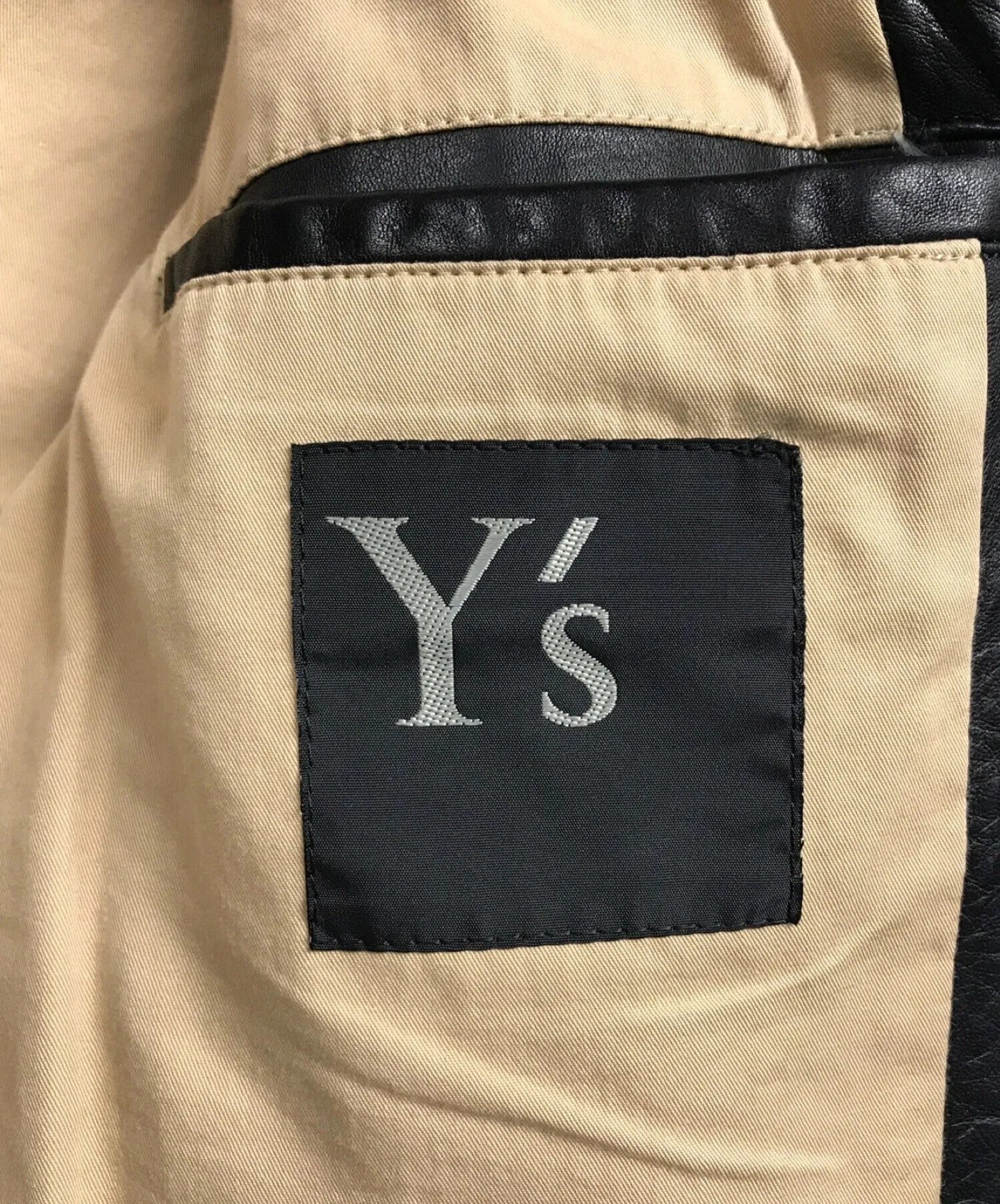 [Pre-owned] Y's for men Leather Jacket ME-Y07-700