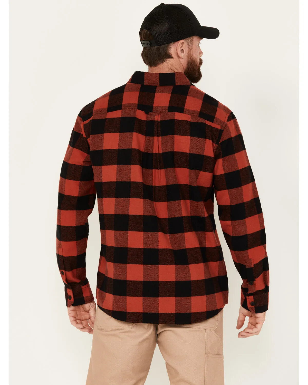 Product Name:  Hawx Men's Buffalo Plaid Print Flannel Work Shirt