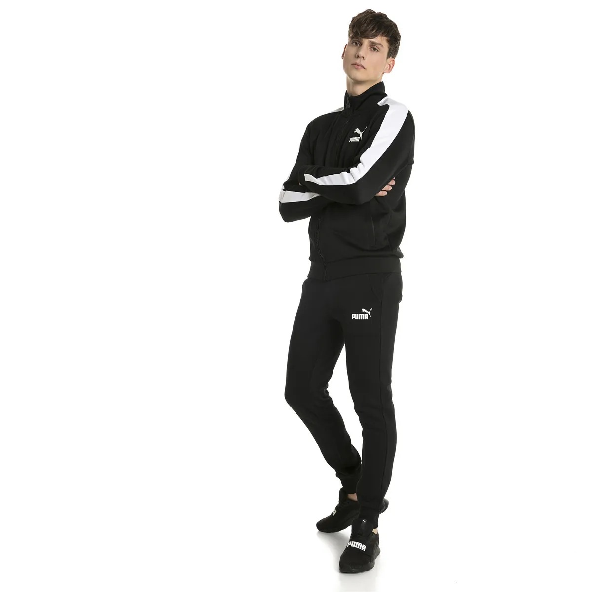 Puma Men's Ess Logo Pants Fl El