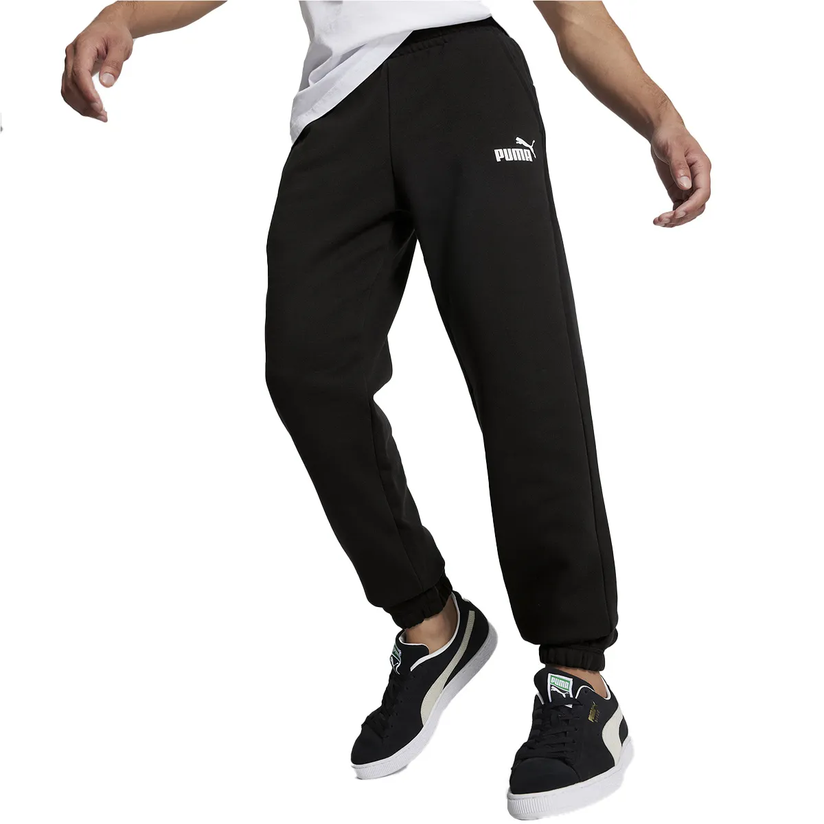 Puma Men's Ess Logo Pants Fl El