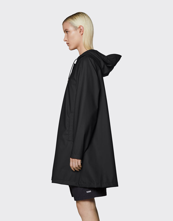 Rains - A-line Jacket - Black