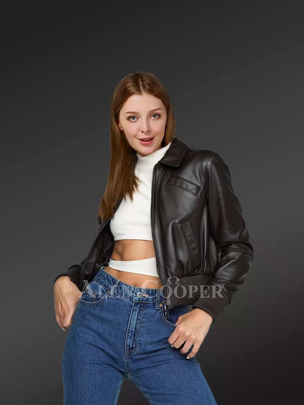 Real Leather Jacket for Women