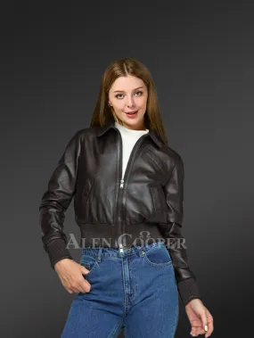 Real Leather Jacket for Women