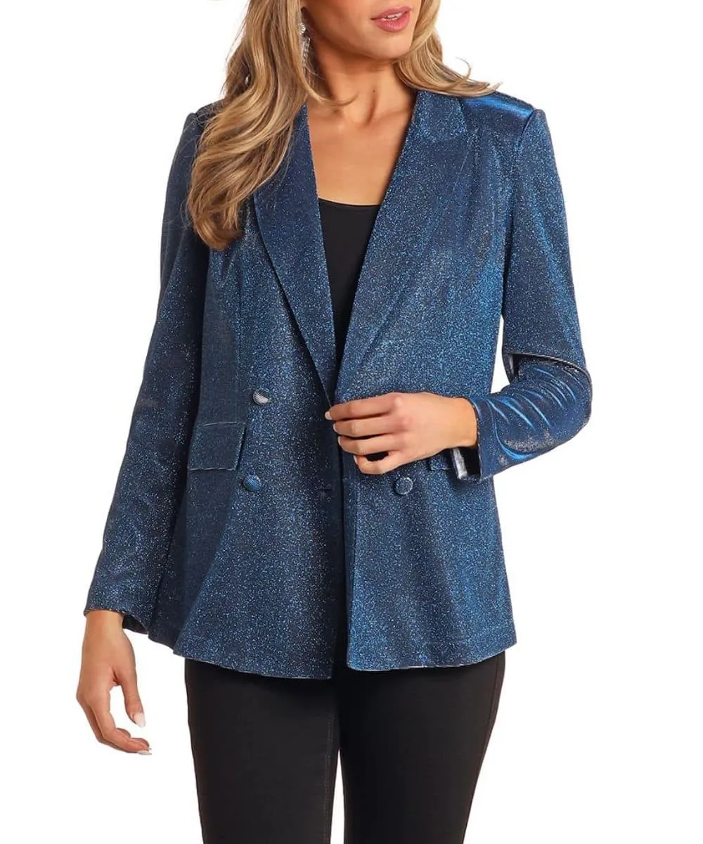 Rock & Roll Cowgirl Women's Iridescent Blazer