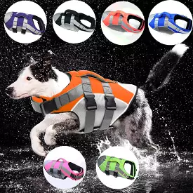 Safe Splashing for All Pups: Breathable & Reflective Dog Life Jacket (Summer Must-Have!)