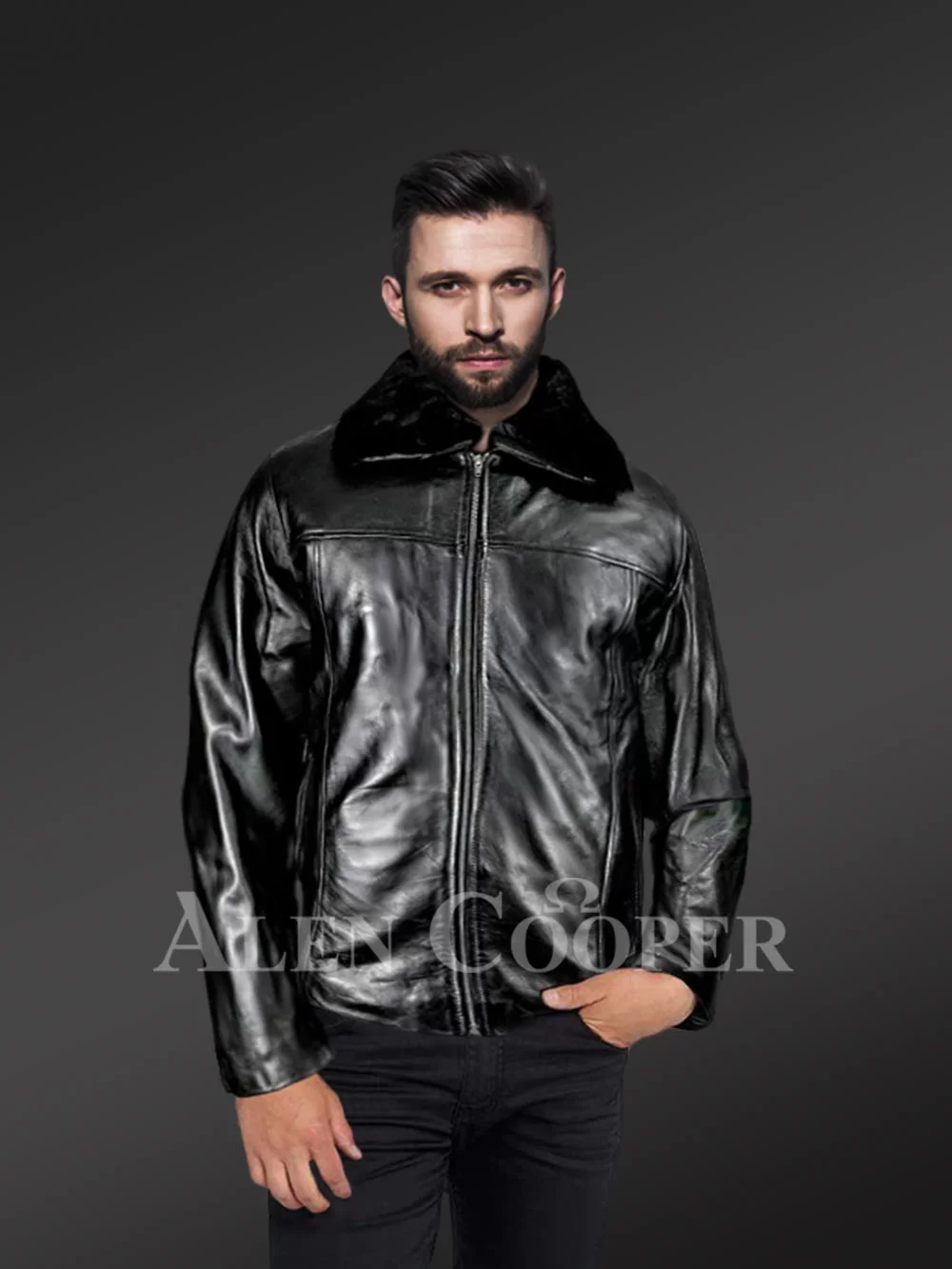 Shearling Jacket For Men