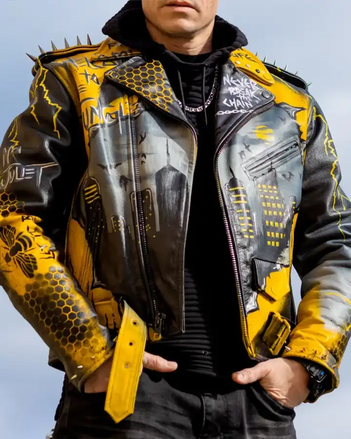 Simpsons Leather Jacket For Sale - William Jacket