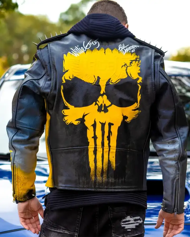 Simpsons Leather Jacket For Sale - William Jacket