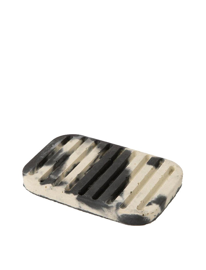 Smith And Goat Concrete Soap Dish Charcoal / White