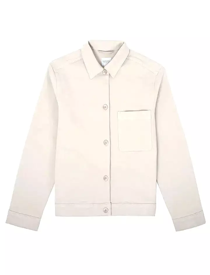 Sunspel Chore Jacket Chalk