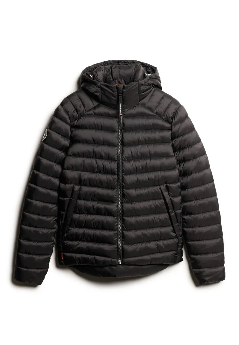 Superdry Hooded Fuji Sport Padded Jacket Black