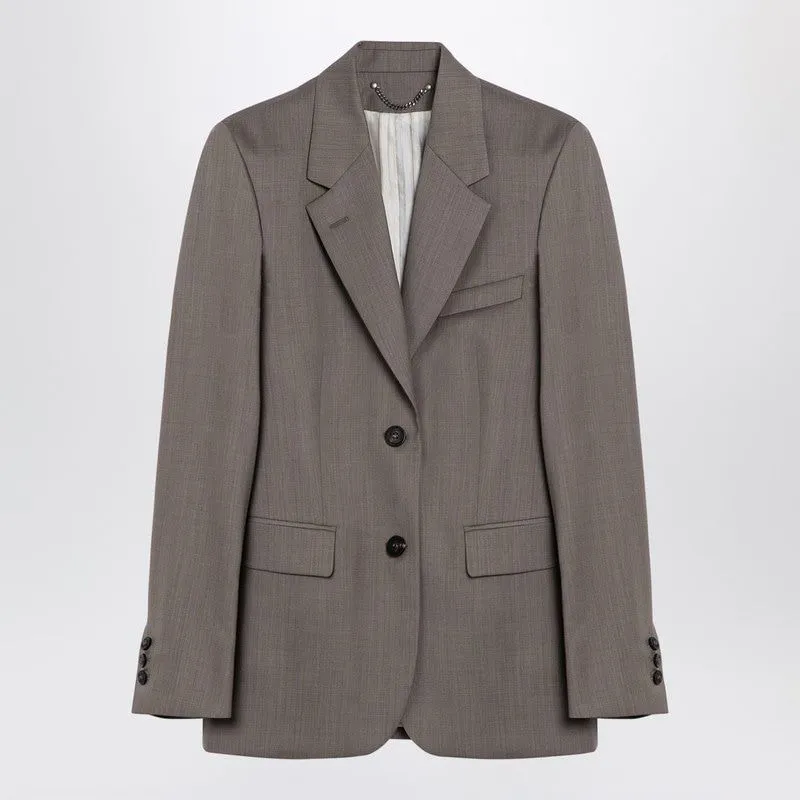 TAILORED WOOL FRESCO JACKET FOR