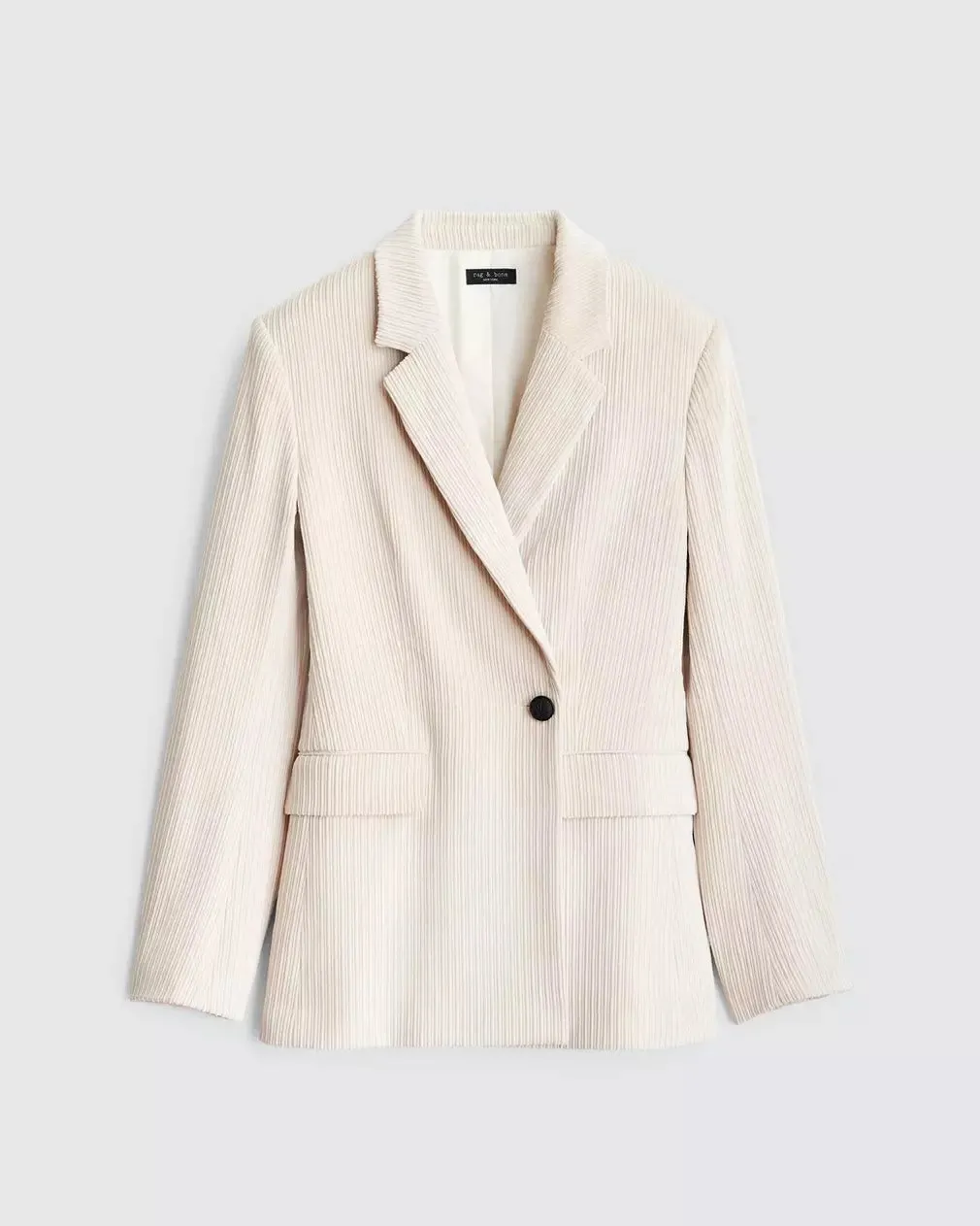 Tessa Corduroy Blazer - Ivory