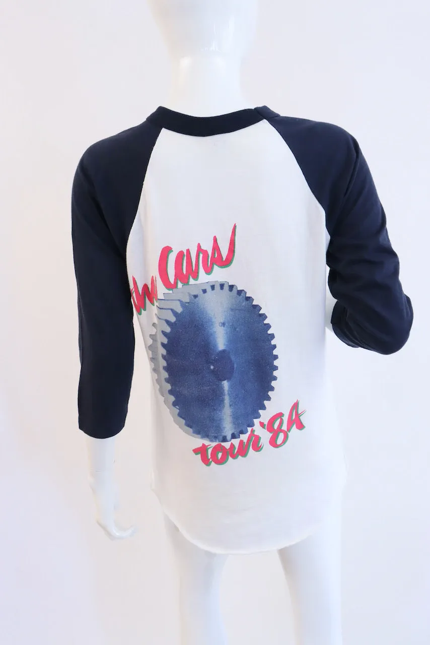 THE CARS Tour 1984 Vintage Concert T Shirt