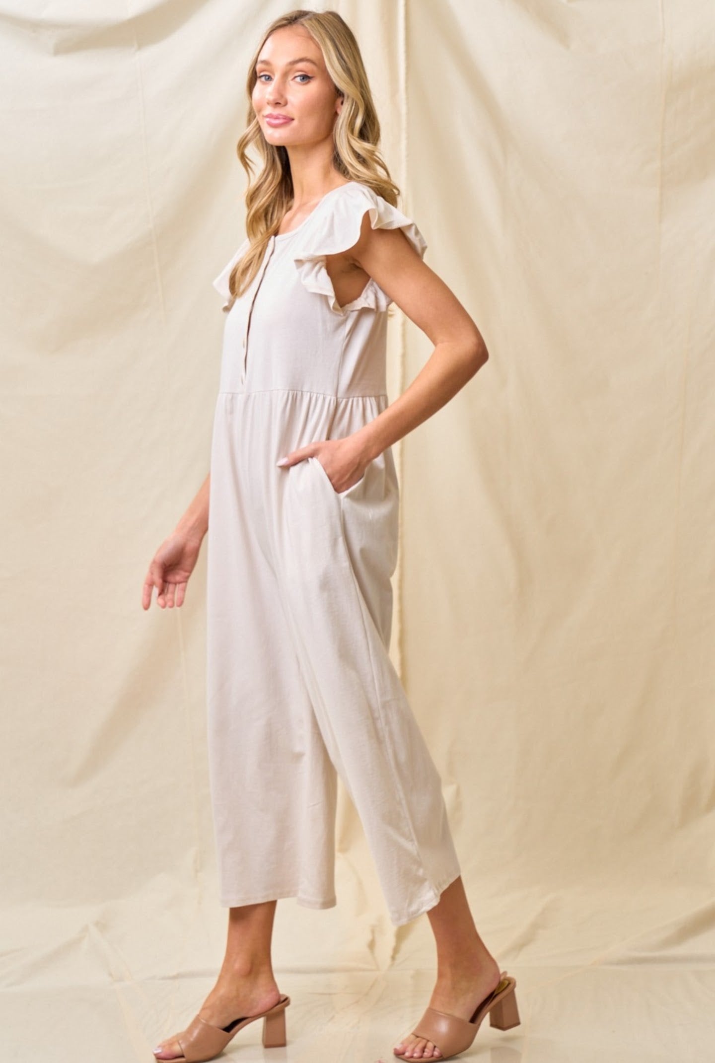 The Lovely Dove Jumpsuit