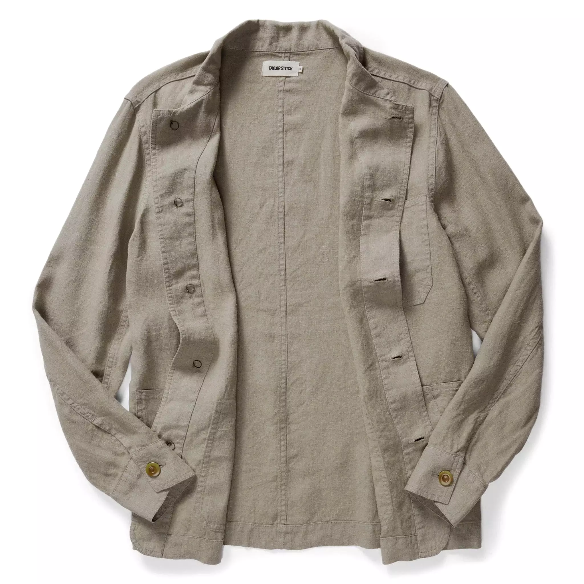 The Ojai Jacket in Arid Eucalyptus Hemp