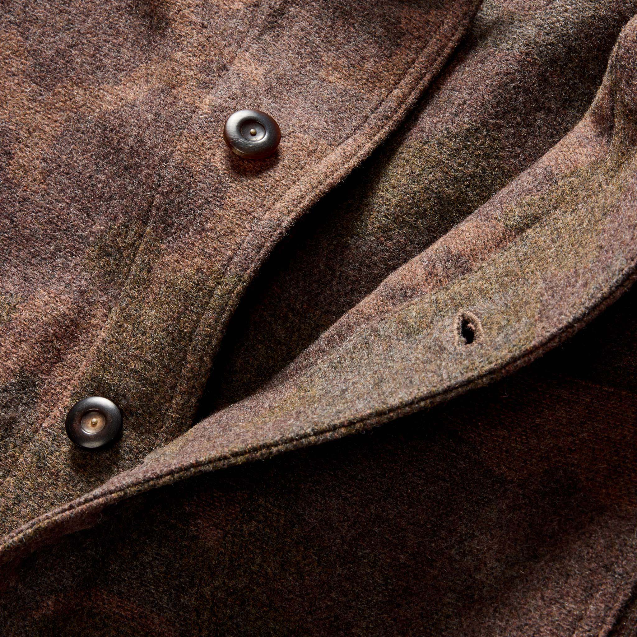 The Ojai Jacket in Heathered Camo Wool