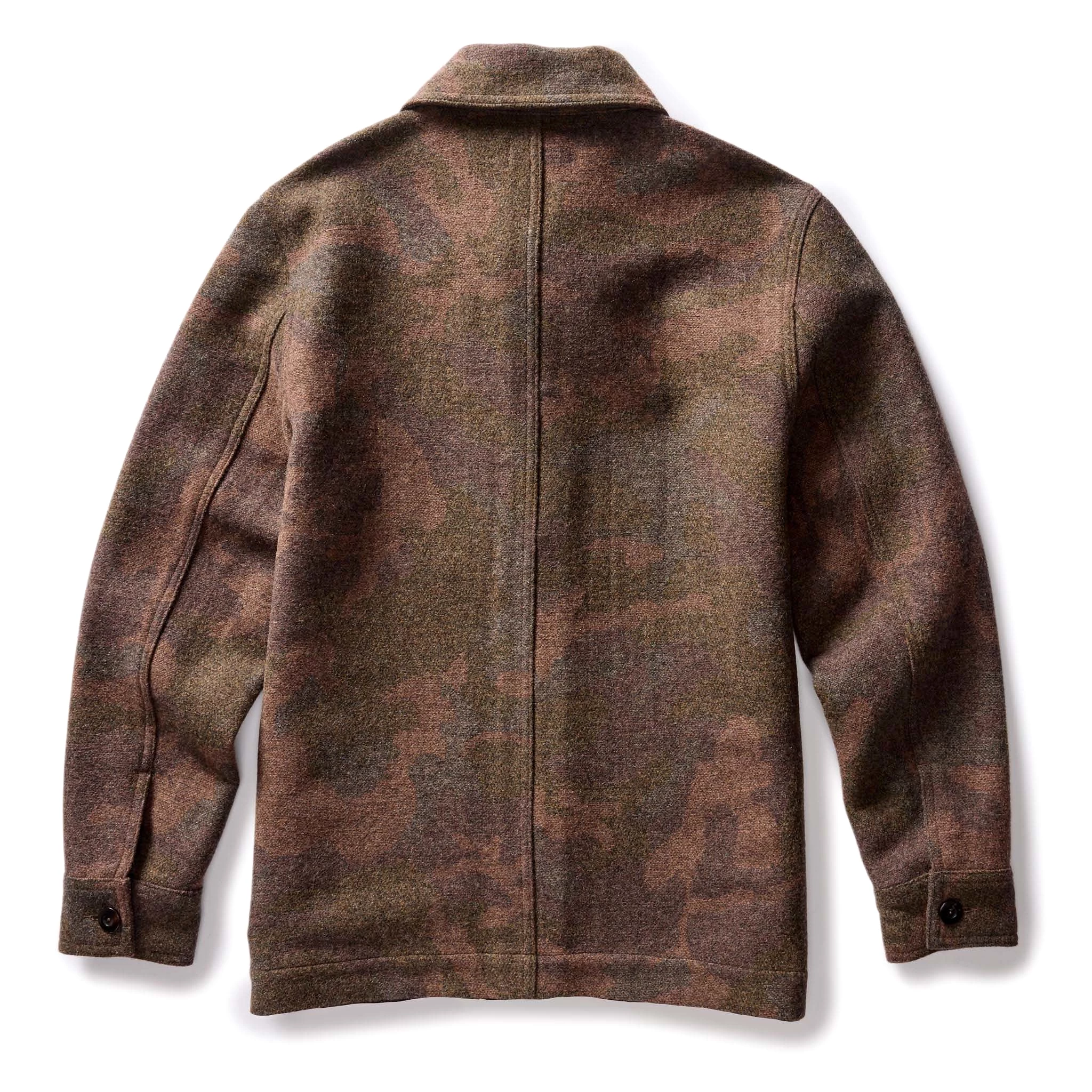 The Ojai Jacket in Heathered Camo Wool