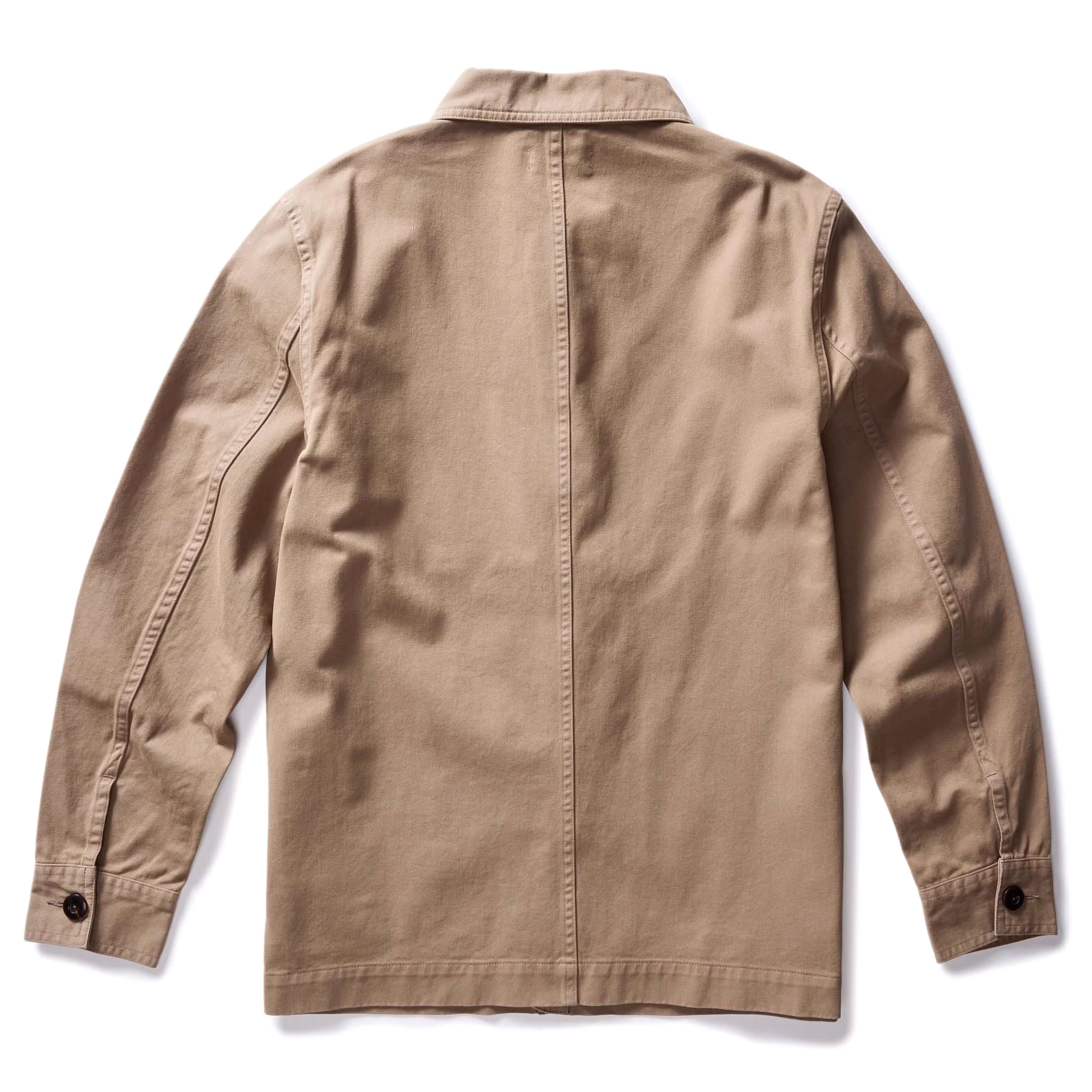 The Ojai Jacket in Organic Dried Earth Foundation Twill