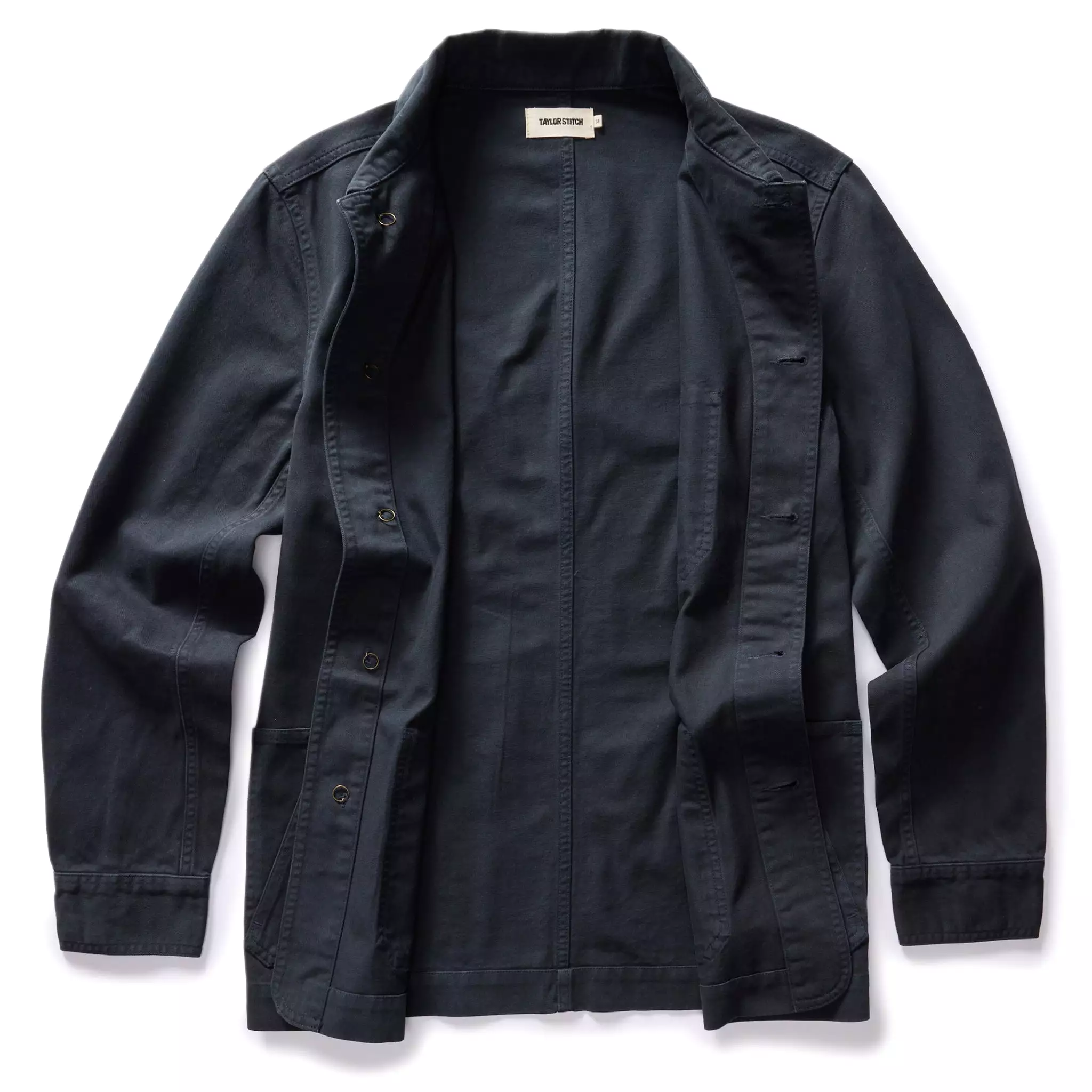 The Ojai Jacket in Organic Navy Foundation Twill