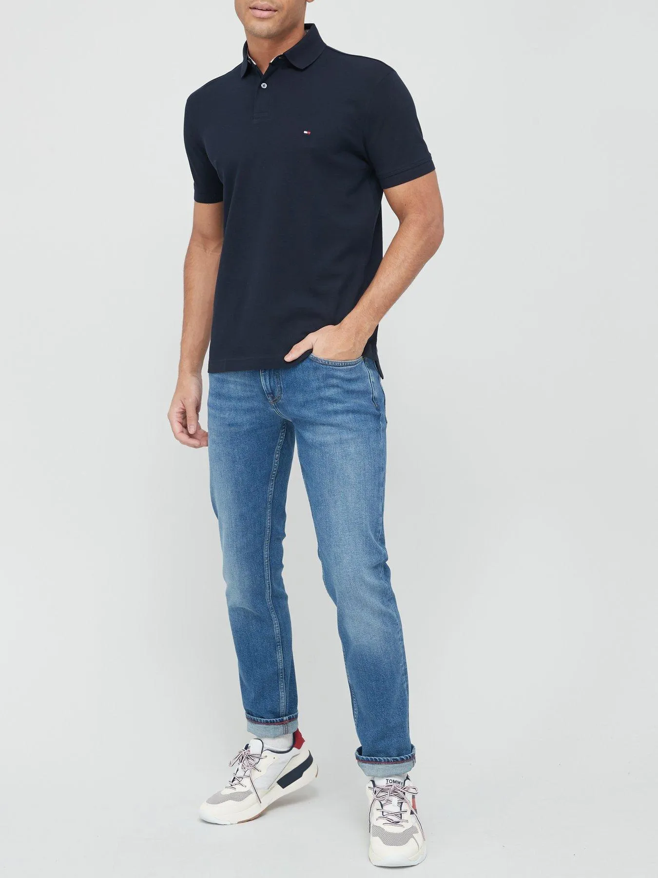 Tommy Hilfiger 1985 Regular Fit Polo Shirt - Navy