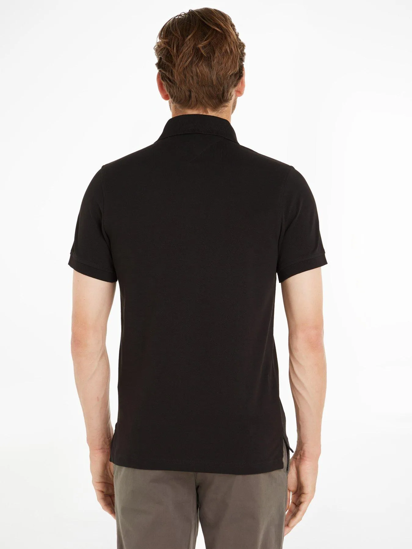 Tommy Hilfiger Core 1985 Slim Polo Shirt - Black