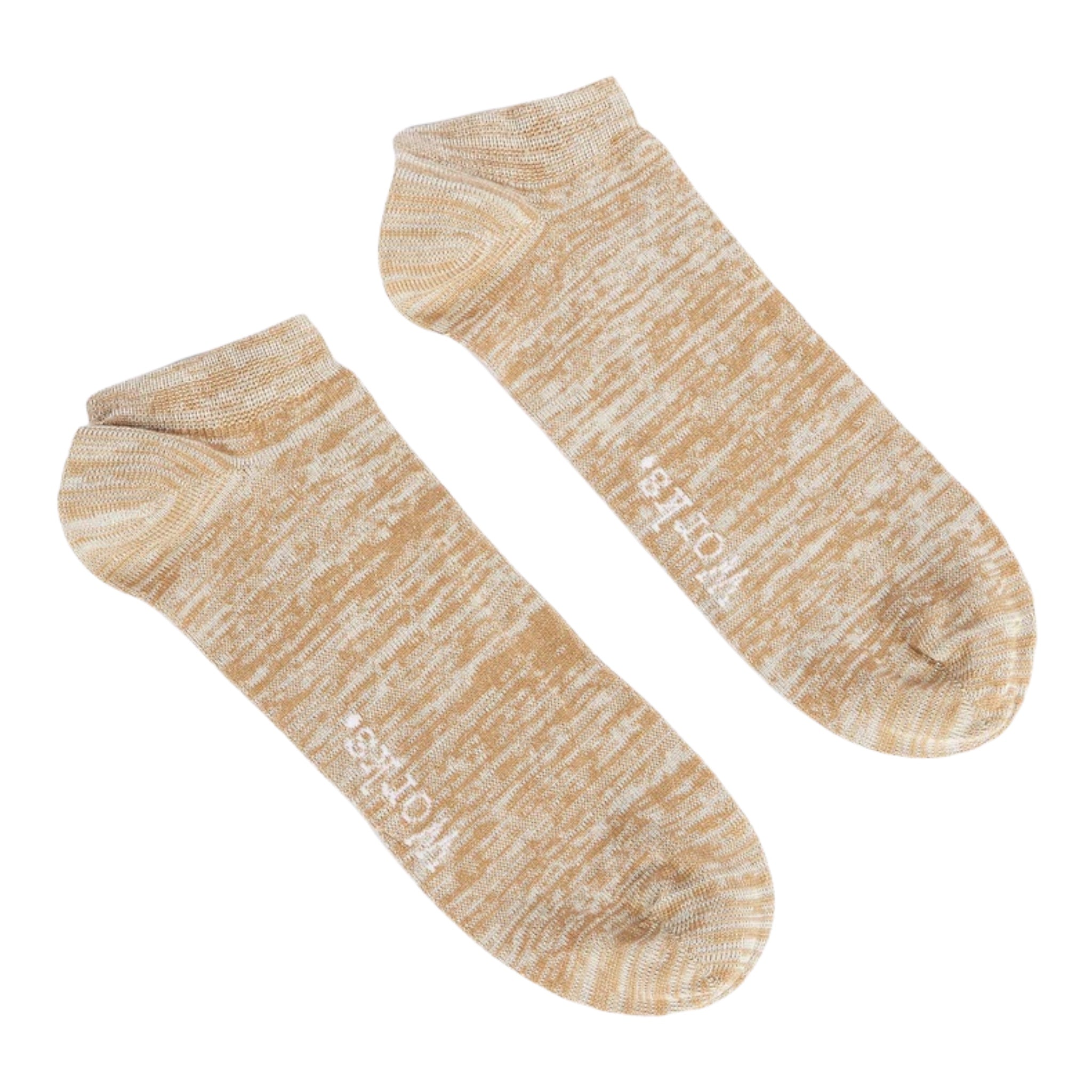 Universal Works Ankle Slub Sock dark sand 24773 4P