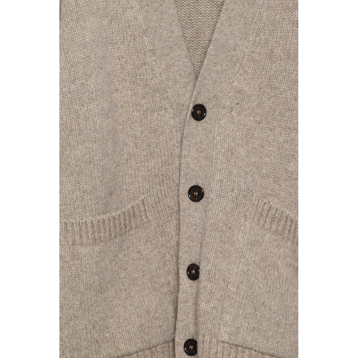 Universal Works Langdale Cardigan 29476 Eco Wool oatmeal