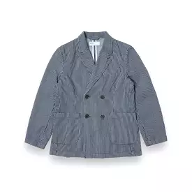 Universal Works Manor Jacket Hickory Stripes 30543 indigo