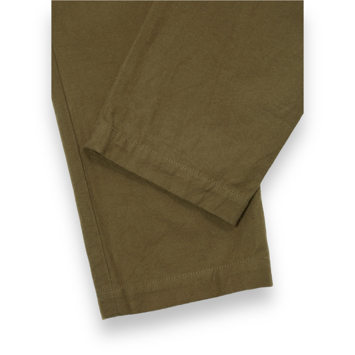 Universal Works Military Chino nebraska cotton olive