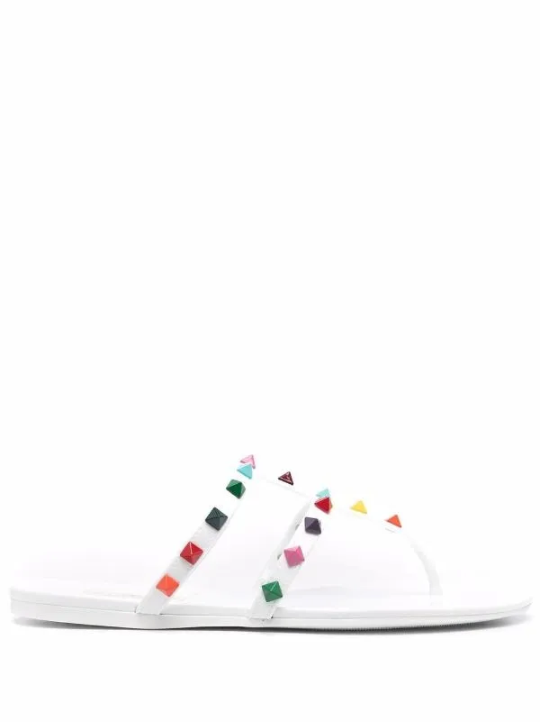 Valentino Garavani Rockstud thong flat sandals