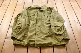 Vintage 1970's Military Cold Weather Field Coat / Zip Up Jacket / US Army Green / Vintage Army / Streetwear Fashion / Army Jacke