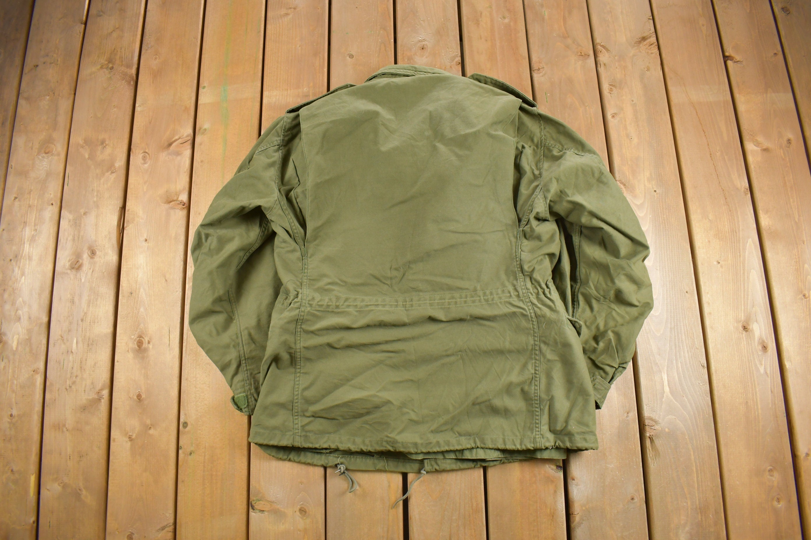 Vintage 1979 US Army Military Field Jacket / Button Up Jacket / US Army Green / Vintage Army / Militaria / Army Jacket / True Vi