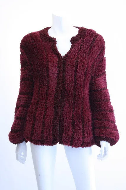 Vintage Fuzzy String Sweater