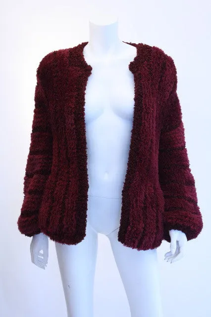 Vintage Fuzzy String Sweater