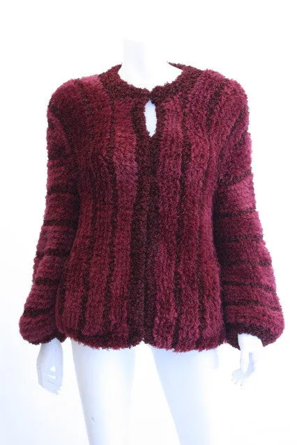 Vintage Fuzzy String Sweater