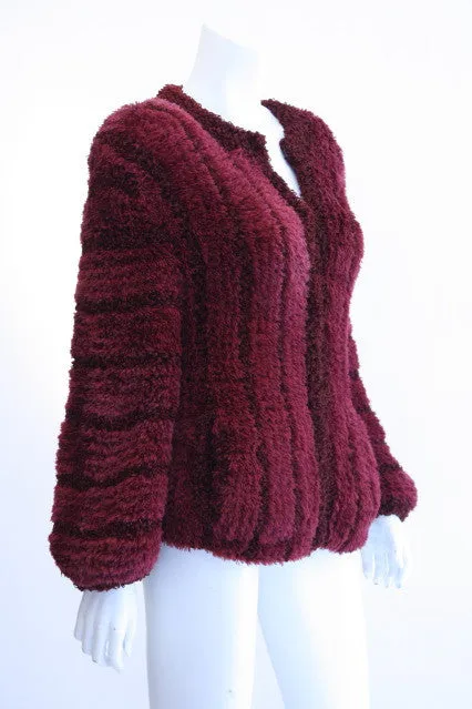 Vintage Fuzzy String Sweater