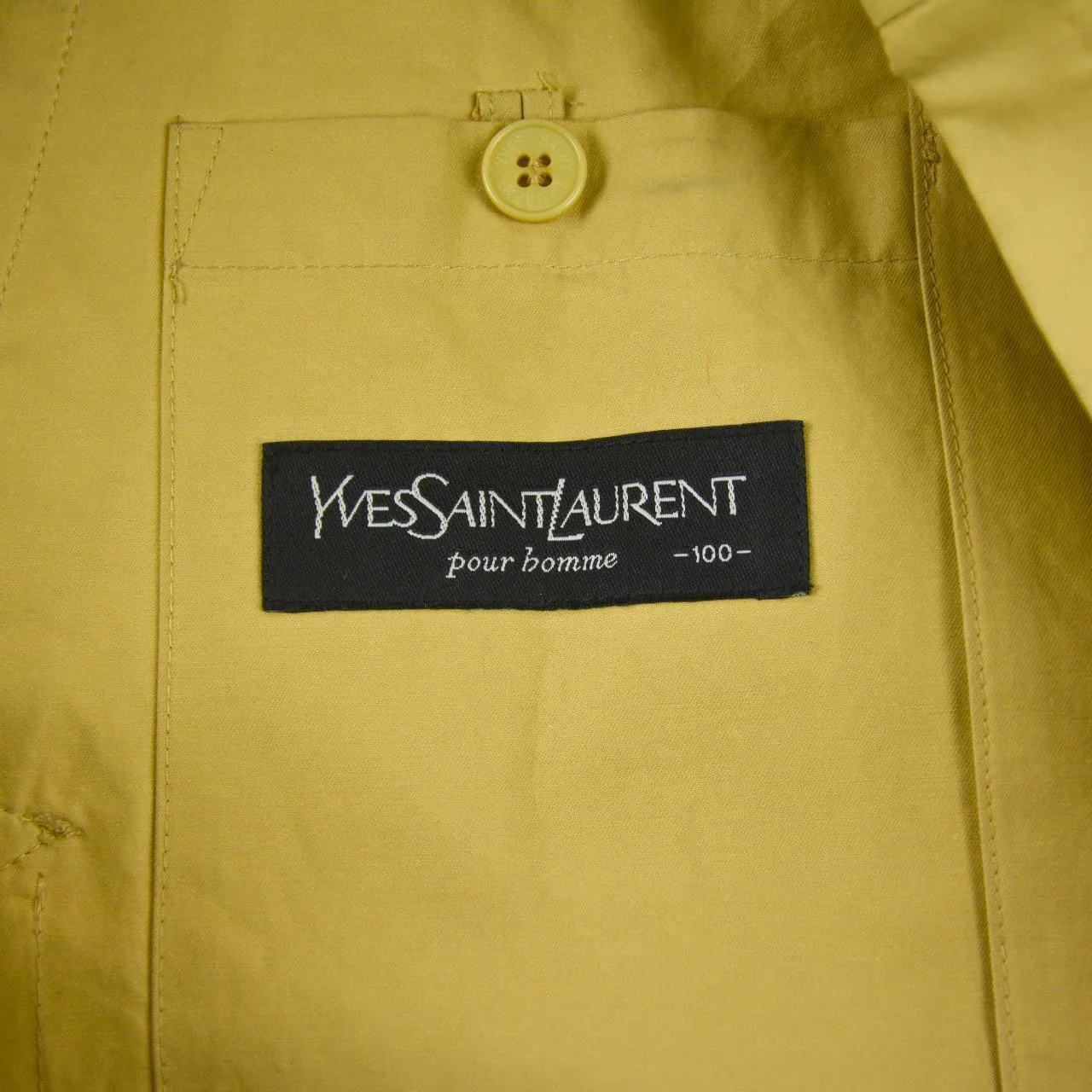 Vintage YSL Yves Saint Laurent Jacket Zip Up L