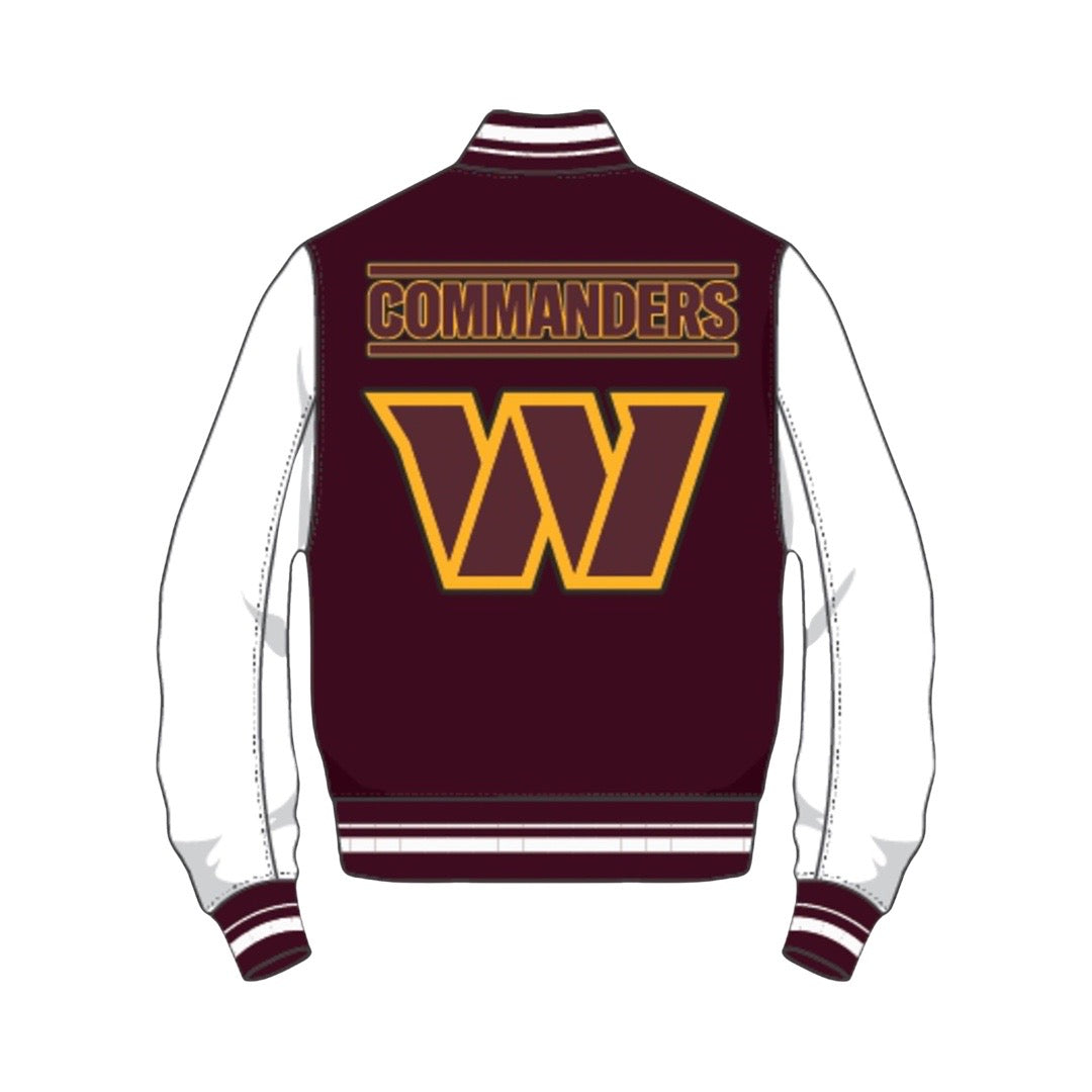 Washington Commanders Mash Up Varsity Jacket