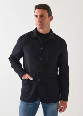 WOOL CASHMERE CHORE JACKET