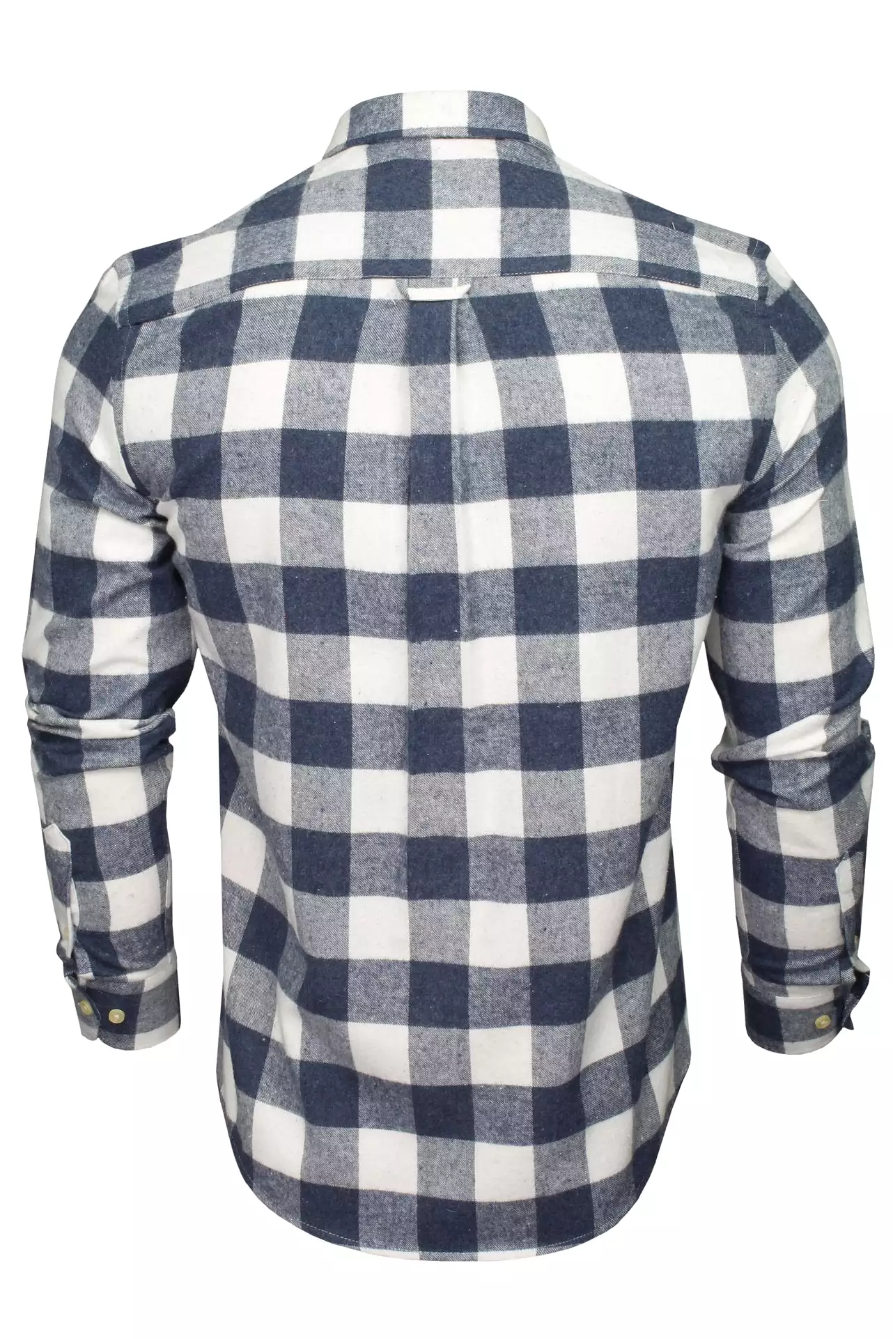 Xact Mens Soft Flannel Buffalo Check Shirt - Long Sleeved